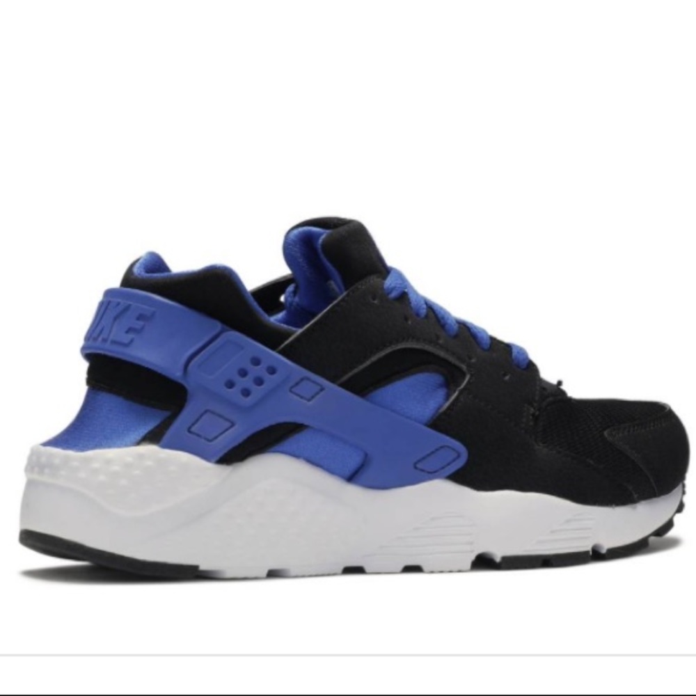 Nike Air Huarache Run Gs Blue White Black Lyon